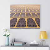 Printed in USA - Canvas Gallery Wraps - Beautiful carpet inside of the Grand Mosque Kuwait City -  Islam