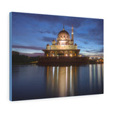 Printed in USA - Canvas Gallery Wraps - The Putrajaya Mosque in Kuala Lumpur, Malaysia - Islam