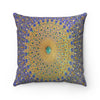 Faux Suede Square Pillow - Islamic Mosque dome, Esfahan, Iran