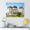 Printed in USA - Canvas Gallery Wraps - Grand Mosque in Medan at Sumatra - Islam