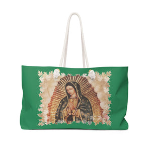 Weekender Bag - Bolso Ancho y Fuerte  - Our Lady of Guadalupe - Nuestra Señora de Guadalupe - Mexico - Catholicism