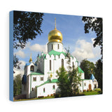 Printed in USA - Canvas Gallery Wraps - Feodorovsky Gosudarev Cathedral - an Orthodox church- Russia - Christianity