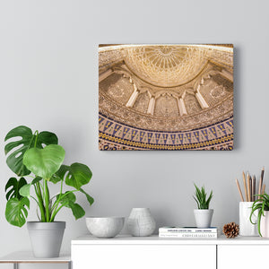Printed in USA - Canvas Gallery Wraps - Cupola of the Grand Mosque in Kuwait City, Middle East -  Islam
