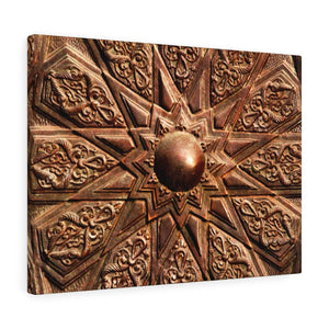 Printed in USA - Canvas Gallery Wraps - Islamic Fragment of a door of a mosque in Saint Petersburg - Islam
