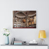 Printed in USA - Canvas Gallery Wraps - Inside of the Kocatepe Mosque in Ankara , Turkey - Islam