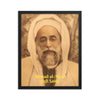 Framed poster - Ahmad al-Alawi a Sufi Saint - Algeria - Sufism