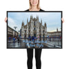 Framed poster - Milan Cathedral -  Milan - Italy - Catholicism