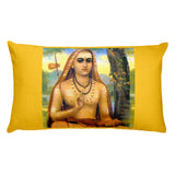 Premium Pillow - Adi Shankara - The wisdom and power of Yoga and the Vedas - Hinduism