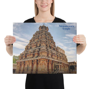 Canvas - Airavatesvara Temple - Shiva - Hinduism - Kumbakonam - India