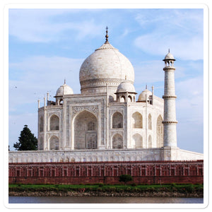 Bubble-free stickers  - Taj Mahal - the Greatest Moslem art in India - Hinduism - Islam