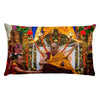 Premium Pillow - The Tibetan Buddhism Dalai Lama with attendants - Buddhism