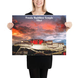 Poster - Potala Buddhist Temple - Lhasa - Tibet - China