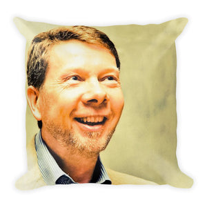 Premium Pillow - Eckhart Tolle - The power of the now - Self Inquiry