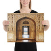 Canvas - Canvas - Taj Mahal (interior) - Moslem Mosque and tourist attraction - Islam - Agra - India