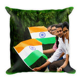 Premium Pillow - Celebration of the Independence of India in August 15 - Hinduism