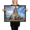 Framed poster - Ulm Minster - Lutheran church - Ulm -  Germany - Lutheranism  - Christianity
