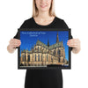 Framed poster - The New Cathedral or Cathedral of the Immaculate Conception - Austria - Catholicism