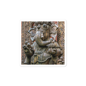 Bubble-free stickers - Ganesha for great Luck and beginnings! - Hinduism
