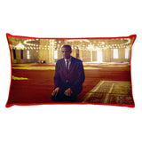 Premium Pillow - Malcolm X from USA - first pilgrimage to Mecca - Islam