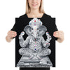 Poster - Lord Ganesh - Intelligence, Prosperity & Fortune - Hinduism