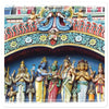 Bubble-free stickers - Gods in Hindu temple - Hinduism