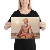 Canvas - Sadhu Baba - India