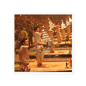 Bubble-free stickers - The Fire Ceremony - worship of Agni - the Fire within!