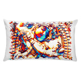 Premium Pillow - The Eternal Love of Radha-Khrisna - Hinduism