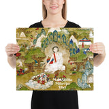 Poster - MahaSiddha Yogi - Jetsun Milarepa - Tibetan Buddhism - Tibet