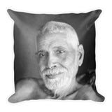 Premium Pillow - Sri Ramana Maharishi - In the peace of Nirvana