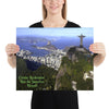 Poster - Cristo Redentor, Rio de Janeiro, Brasil - South America -  Catholicism
