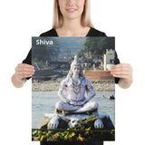 Canvas - Statue of Shiva - Hinduism
