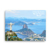 Canvas - Cristo Redentor - Rio de Janeiro - Brasil - South America - Catholicism