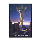 Framed poster - Jesus Christ on the cross - Catholicism