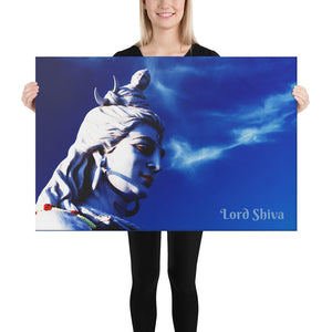 Canvas - Lord Shiva - the 1st God of Hinduism - India