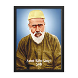 Framed poster - Saint Ram Singh -  India - Sufism