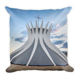 Premium Pillow - Cathedral of Brasília - Brasil - South America - Catholicism