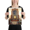 Poster- Shrine to the Blessed Carlos Manuel  - Cathedral of San Juan - Puerto Rico - Catholicism