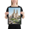Framed poster - Our Lady of San Juan de los Lagos (Cihuapilli) - Jalisco - Mexico