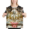 Poster - Statue of Mahavira - Janism - Elora caves -  Maharashtra - India