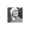 Bubble-free stickers - Mother Teresa of Calcutta receives Nobel Peace Prize - Christianity