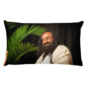 Premium Pillow - Sri Sri Swami Shankar with blessings