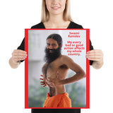 Poster - Swami Baba Ramdev - India, Yoga, Hinduism