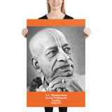 Poster - A.C. Bhaktivedanta Swami Prabhupada - Krishna - Vedanta - India