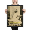Framed poster - Acharya Vijayanand Suri - Jain Monk - Janism - India