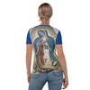Women's T-shirt -  Painting of the Virgin Mary of Guadalupe in church Chiesa di San Benedetto  (1772) - Italy