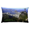 Premium Pillow - Cristo Redentor - Rio de Janeiro - Brasil - South America - Catholicism