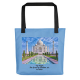 Tote bag - Taj Majal The Jewel of Muslim  art in India - Islam and Hinduism