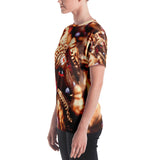 Women's T-shirt - Ganesha - All Over Print -  With Blessings for success from Ganesha - Hinduism