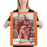 Canvas - Venerable Taungpulu Sayadaw of Myanmar (Burma) - in TKAM Boulder Creek - CA USA - Theravada Buddhism